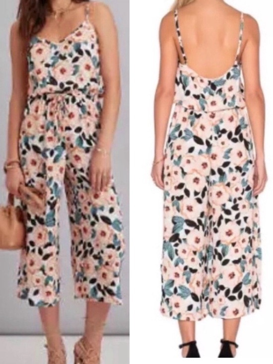 Show Me Your MuMu Pants - Show Me Your Mumu Margaux Playsuit - in Steel Magnolia